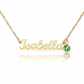 Personalized Birthstone Name Necklace | Custom Gift for Her