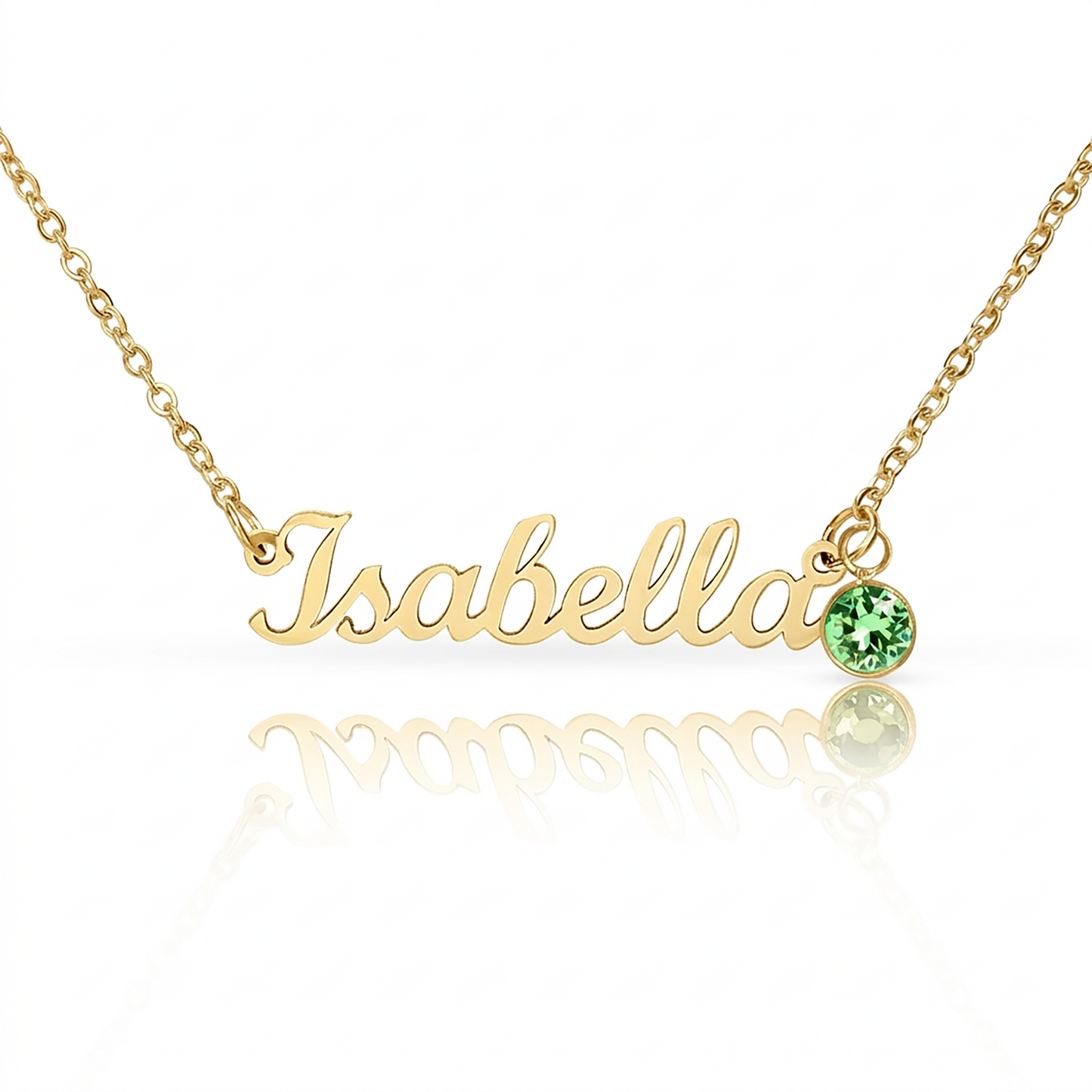 Personalized Birthstone Name Necklace | Custom Gift for Her