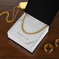 Men's 5mm Cuban Link Chain Necklace | Silver or Gold