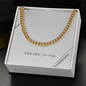 Men's 5mm Cuban Link Chain Necklace | Silver or Gold