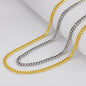 Men's 5mm Cuban Link Chain Necklace | Silver or Gold