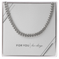 Men's 5mm Cuban Link Chain Necklace | Silver or Gold