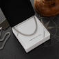 Men's 5mm Cuban Link Chain Necklace | Silver or Gold