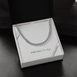Men's 5mm Cuban Link Chain Necklace | Silver or Gold