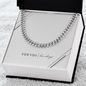 Men's 5mm Cuban Link Chain Necklace | Silver or Gold