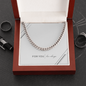 Men's 5mm Cuban Link Chain Necklace | Silver or Gold