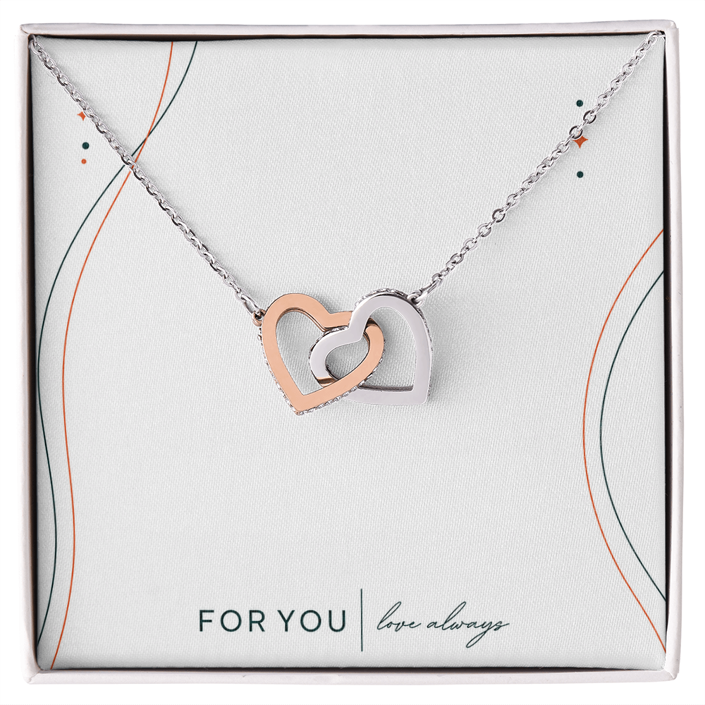 Interlocking Hearts Necklace