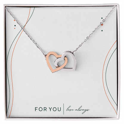 Interlocking Hearts Necklace
