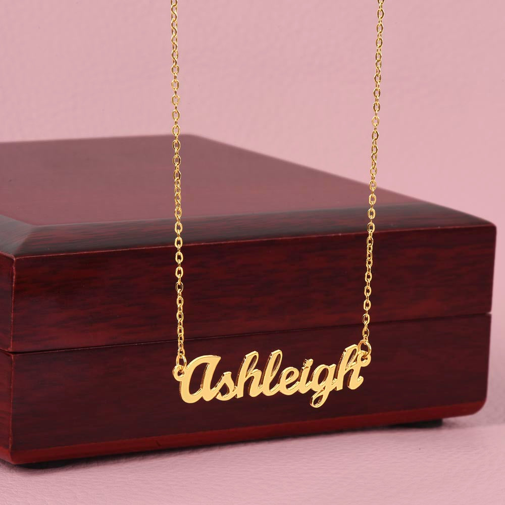 Personalized Name Necklace – Custom Cursive Jewelry Gift