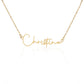 Your Name, Your Story – Personalized Signature Name Necklace for Her