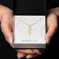Personalized Vertical Name Necklace
