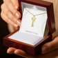 Personalized Senior Year Name Necklace