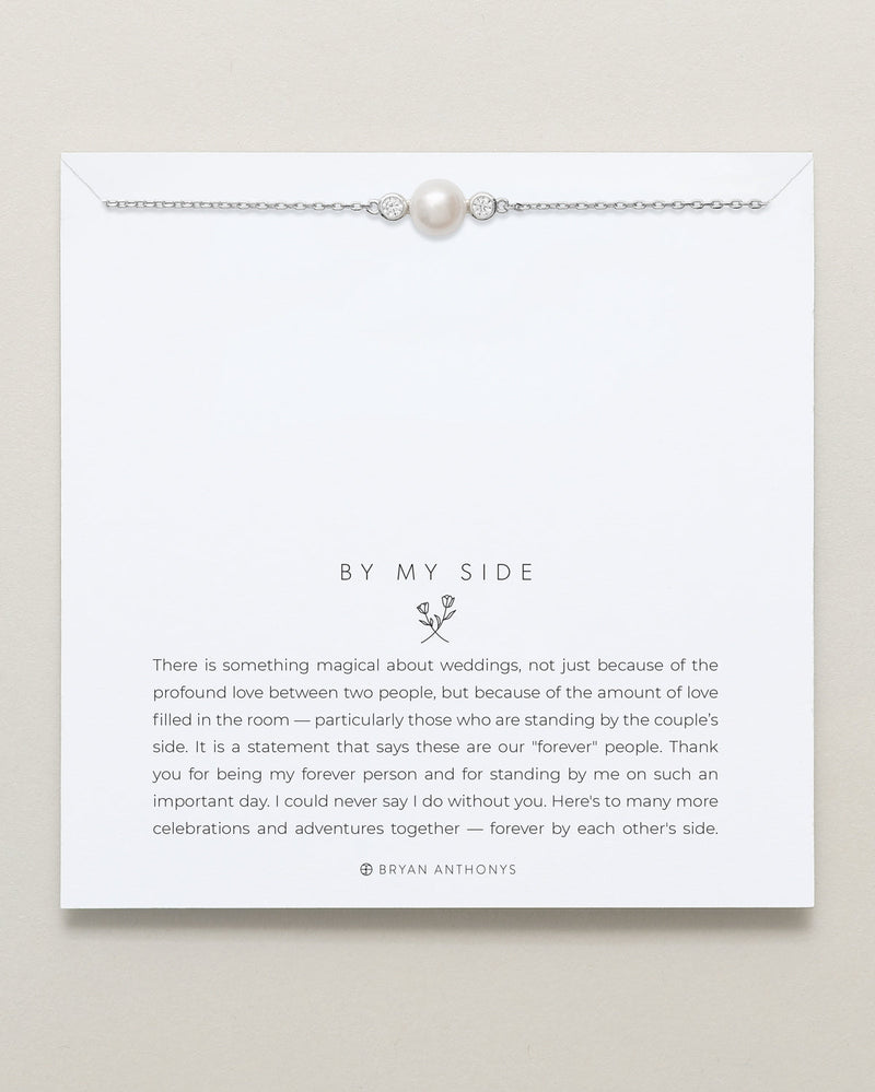 By My Side Pearl Bracelet