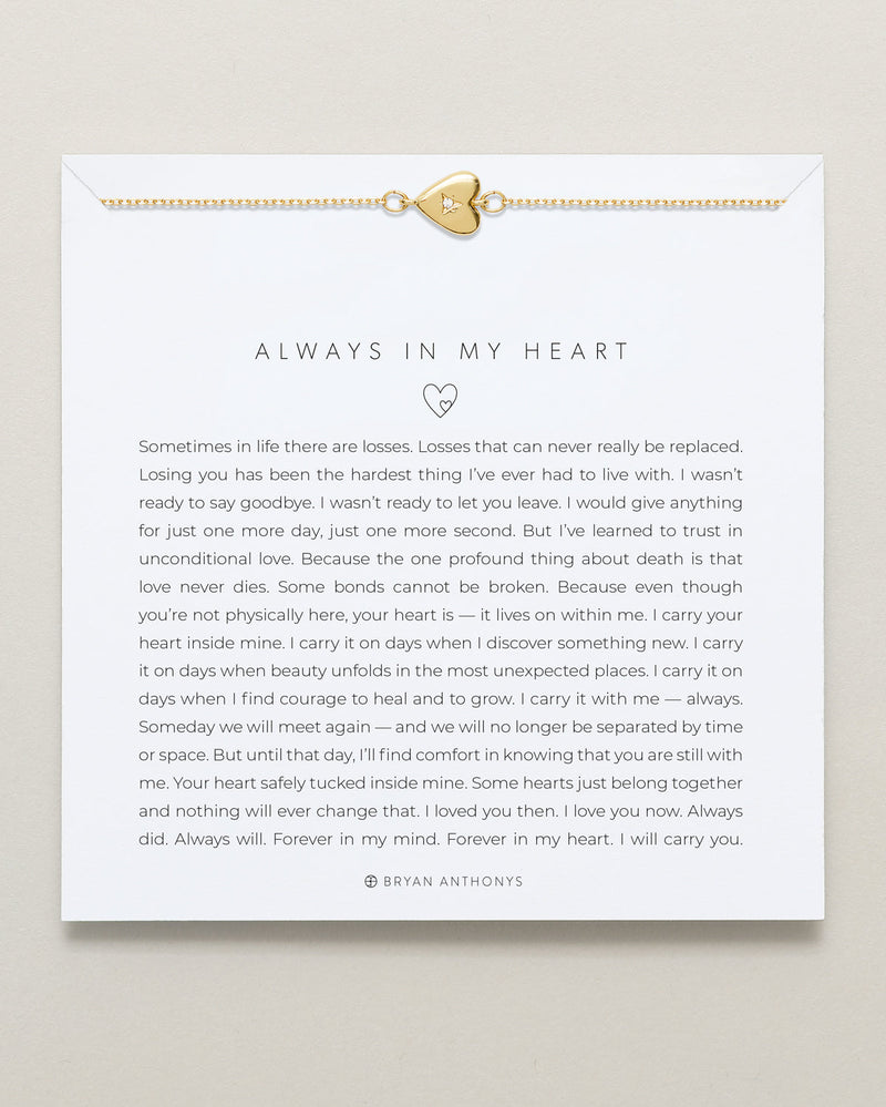 Always In My Heart Icon Bracelet