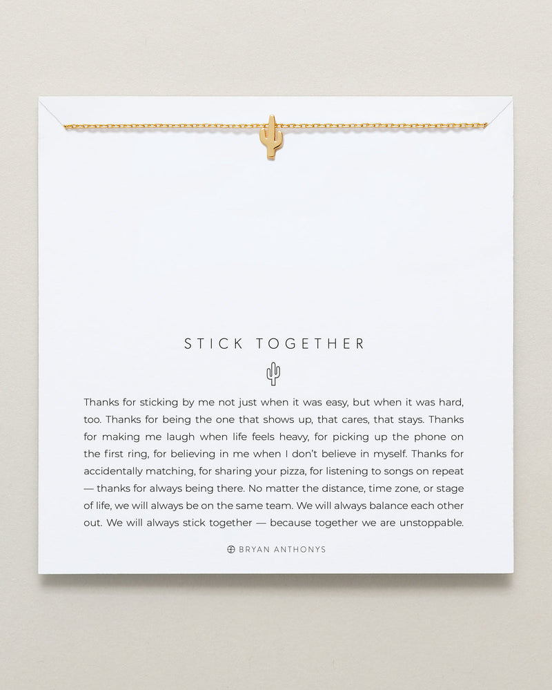Stick Together Icon Necklace
