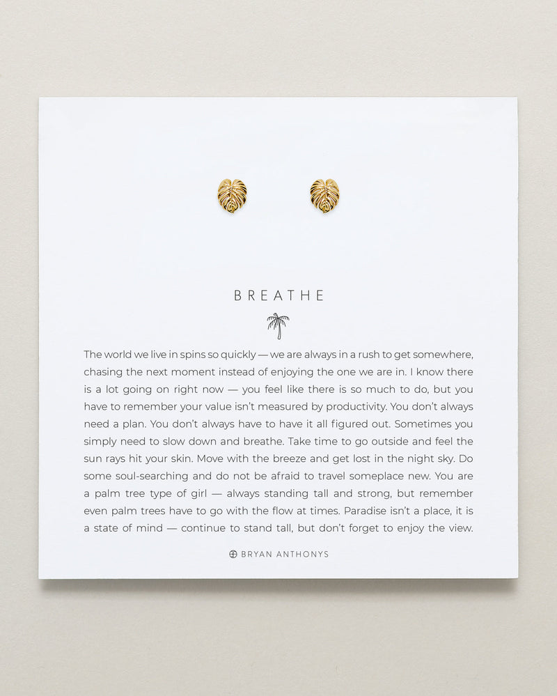 Breathe Stud Earrings