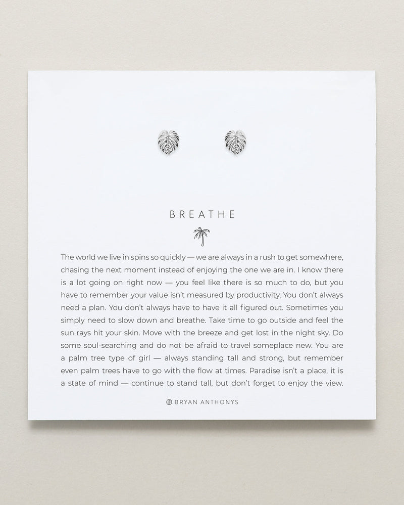 Breathe Stud Earrings