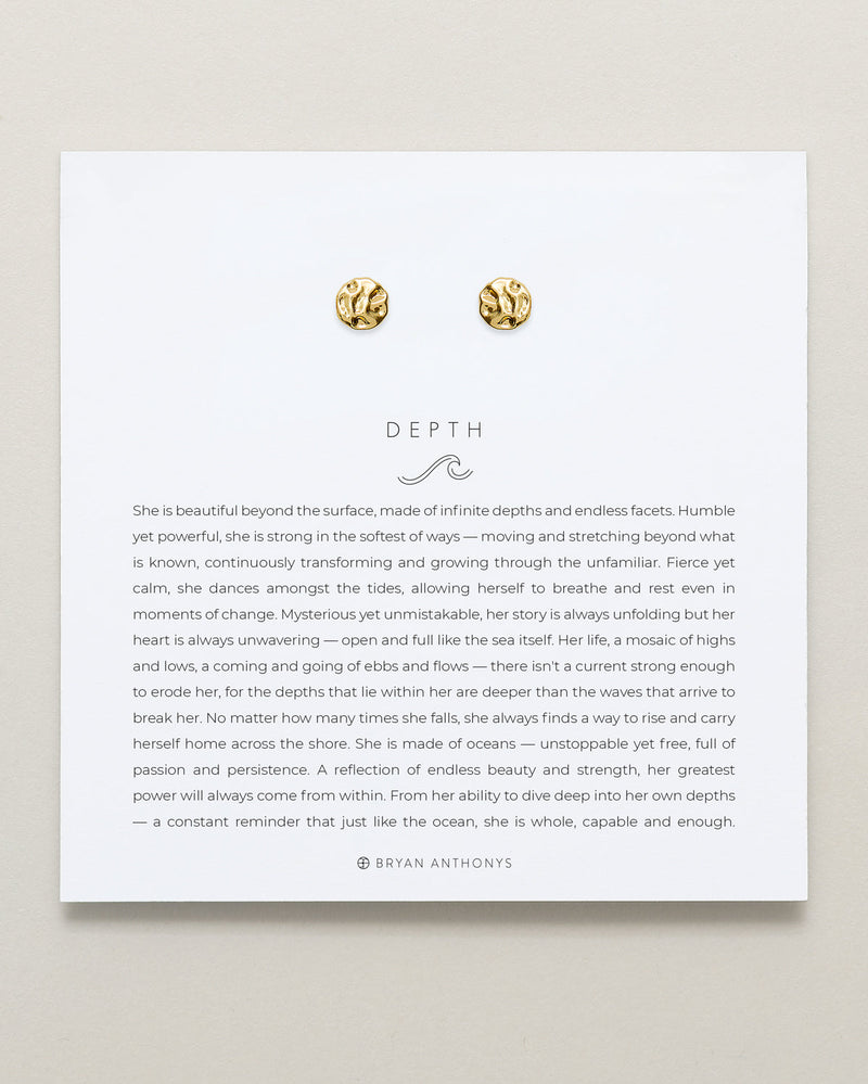 Depth Stud Earrings