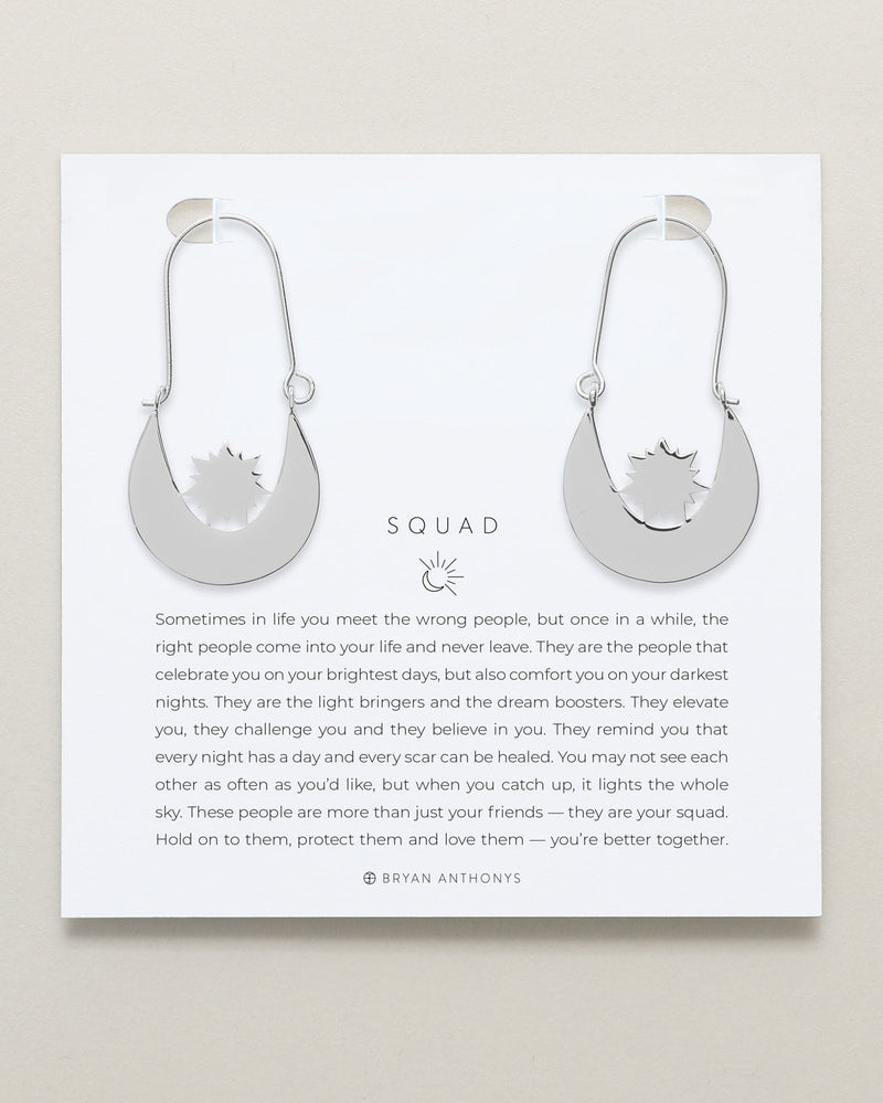Squad Hoop Earrings