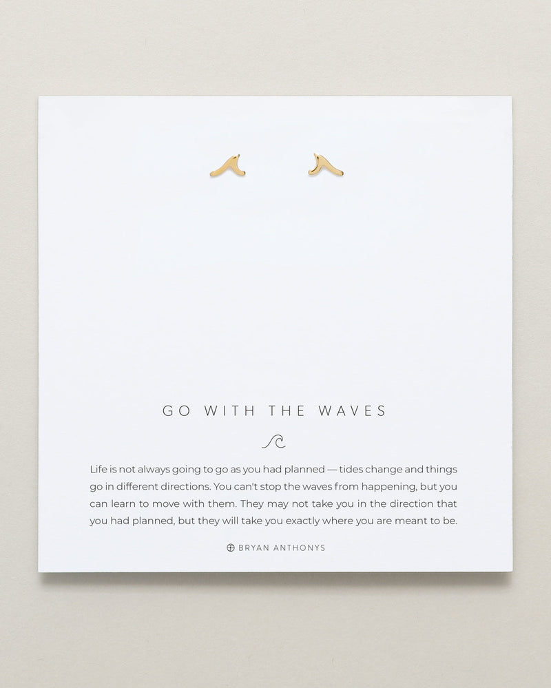 Go With The Waves Earrings