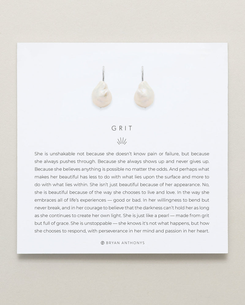 Grit Drop Earrings