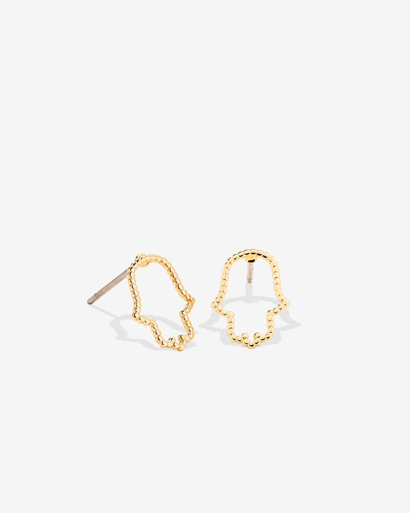 Just For Luck Hamsa Earrings