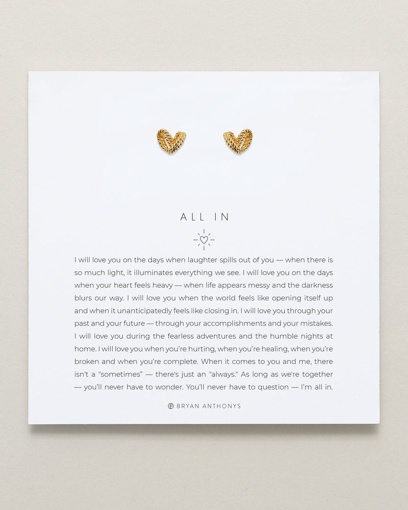 All In Stud Earrings