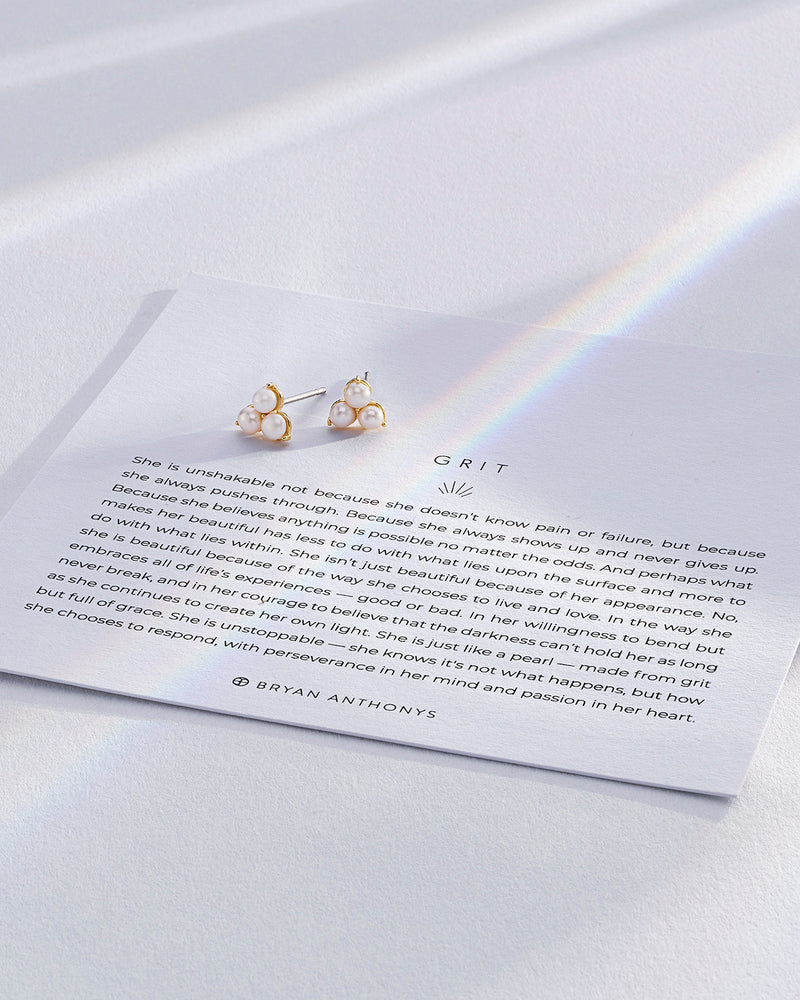 Grit Stud Earrings