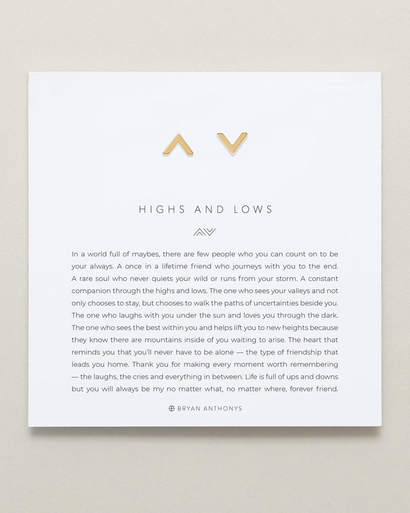 Highs & Lows Bundle: Necklace + Earring Set