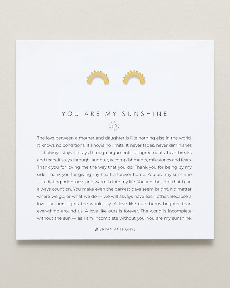 You Are My Sunshine Earrings