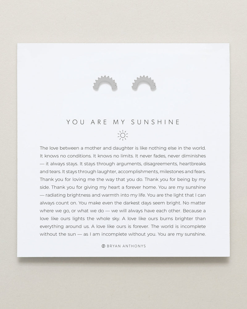 You Are My Sunshine Earrings