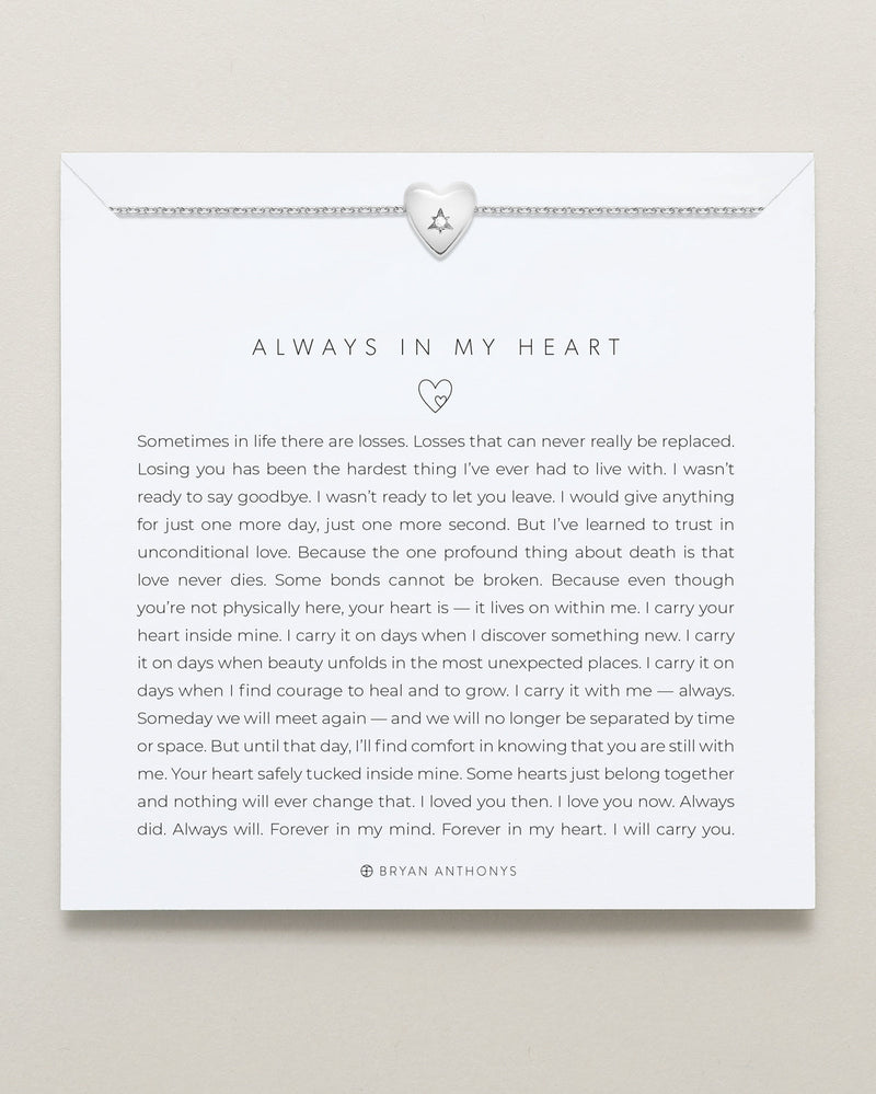 Always In My Heart Icon Necklace