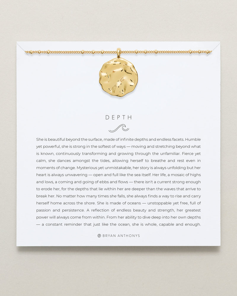 Depth Pendant Necklace