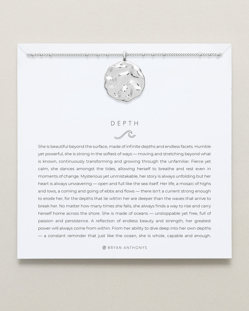 Depth Pendant Necklace