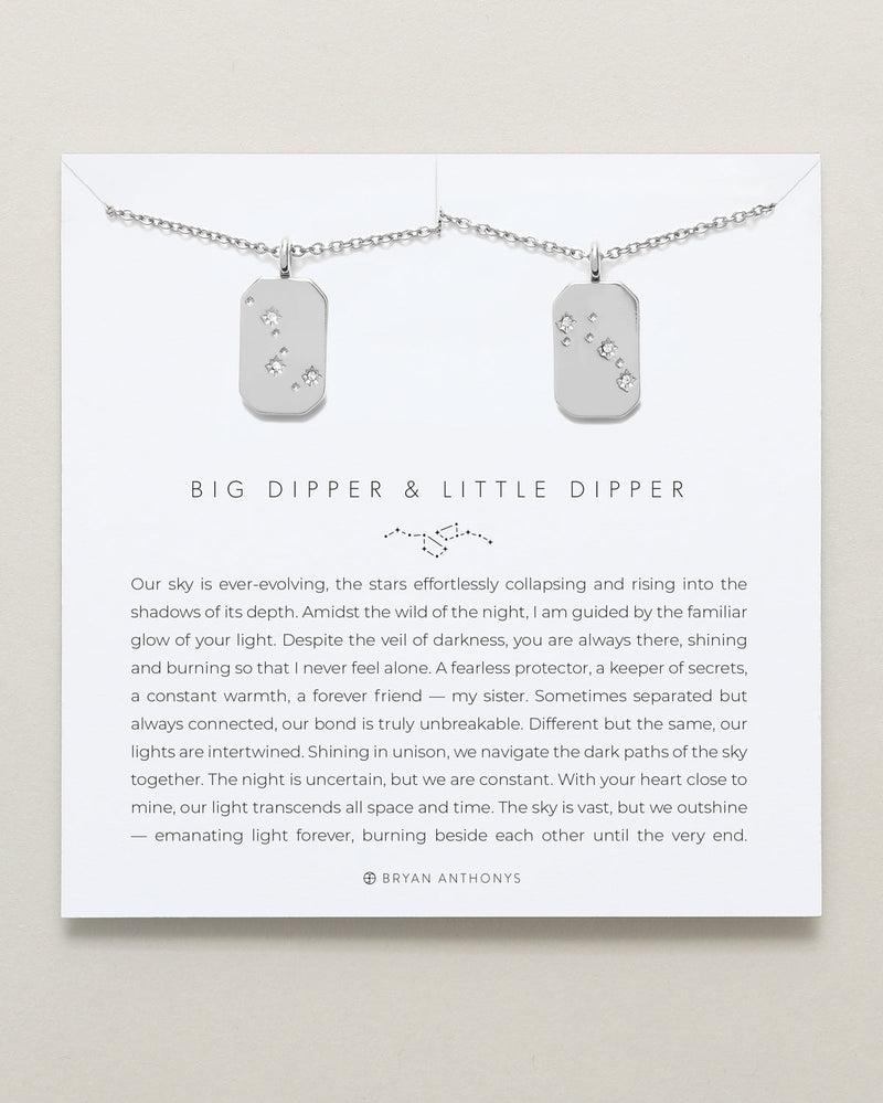 Big Dipper & Little Dipper Necklace Set