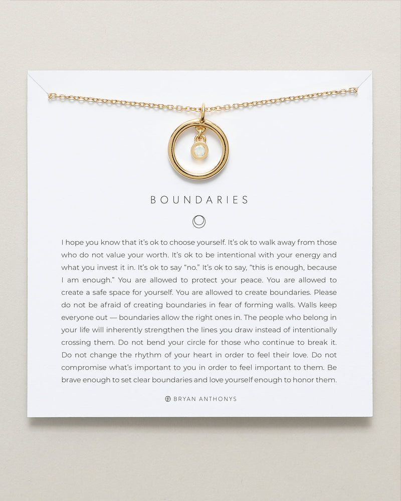 Boundaries Necklace