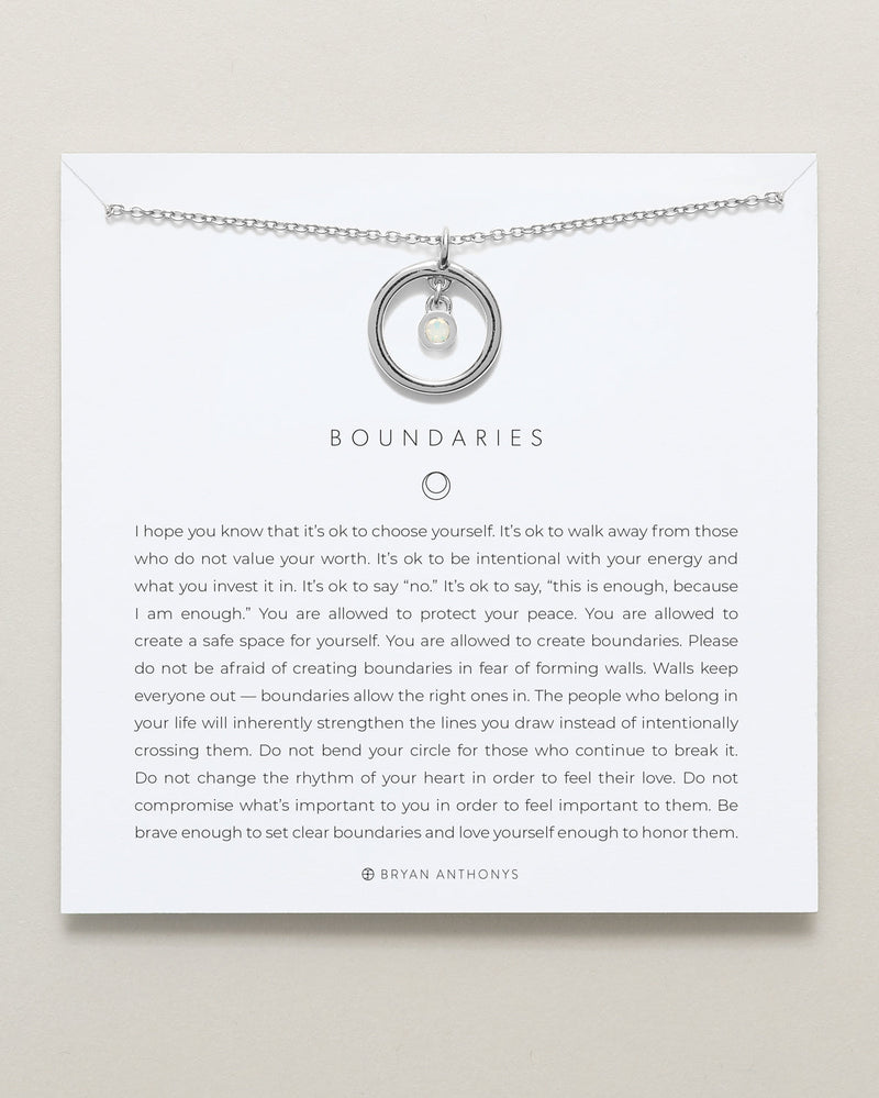 Boundaries Necklace