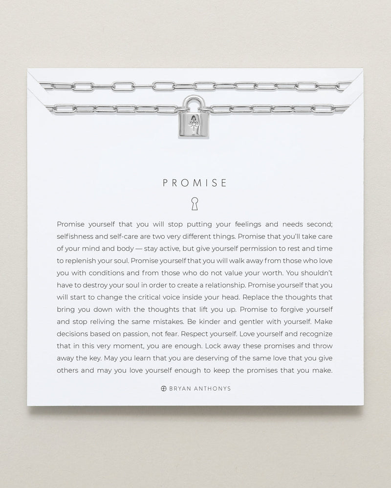 Promise Statement Necklace