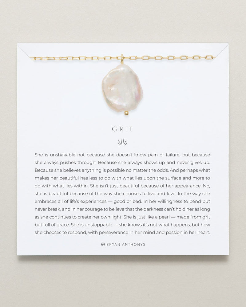 Grit Pendant Necklace