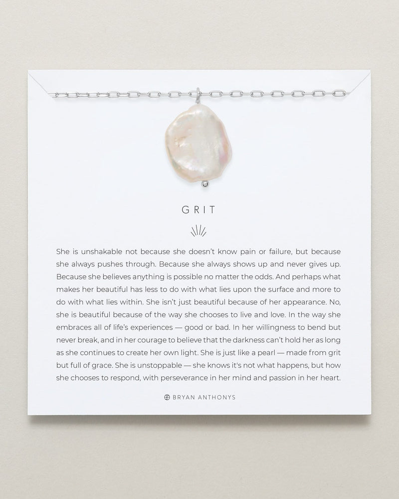 Grit Pendant Necklace