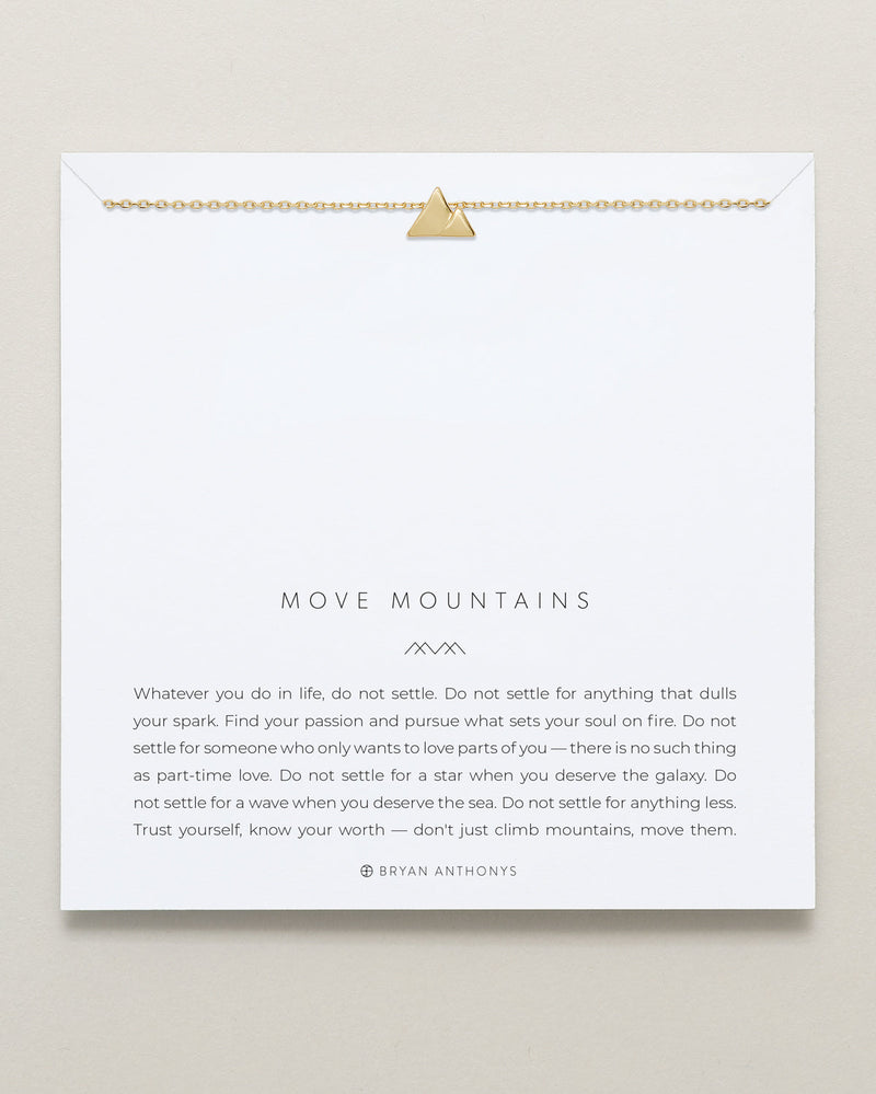 Move Mountains Necklace