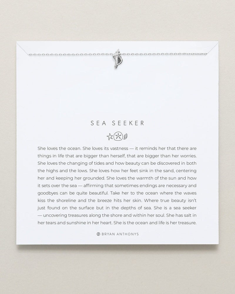 Sea Seeker Icon Necklace