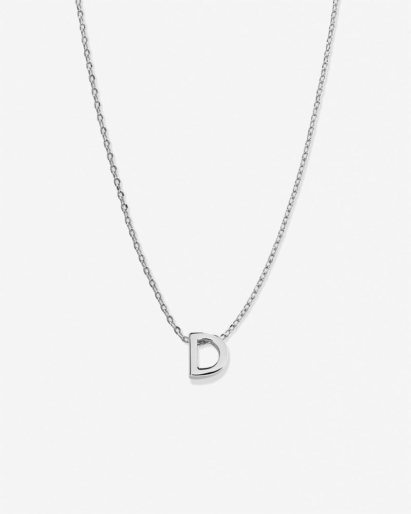 Just For You Initial Necklace — D