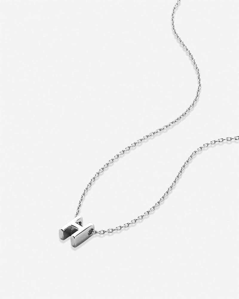 Just For You Initial Necklace — H