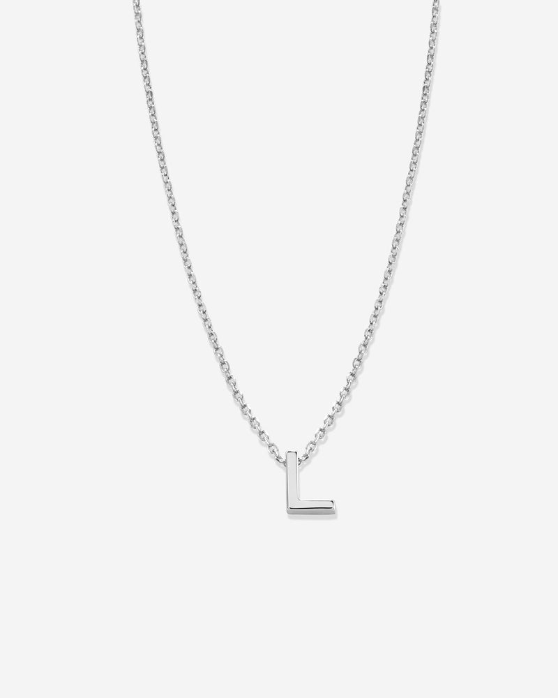 Just For You Initial Necklace — L