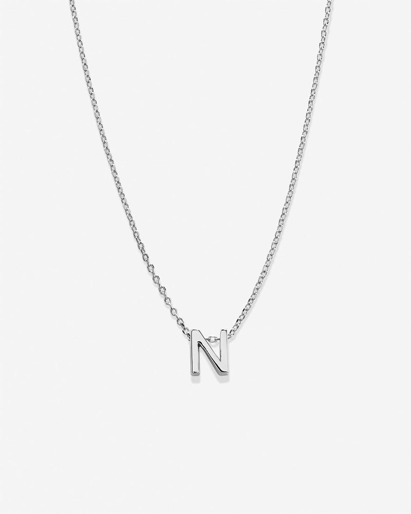 Just For You Initial Necklace — N