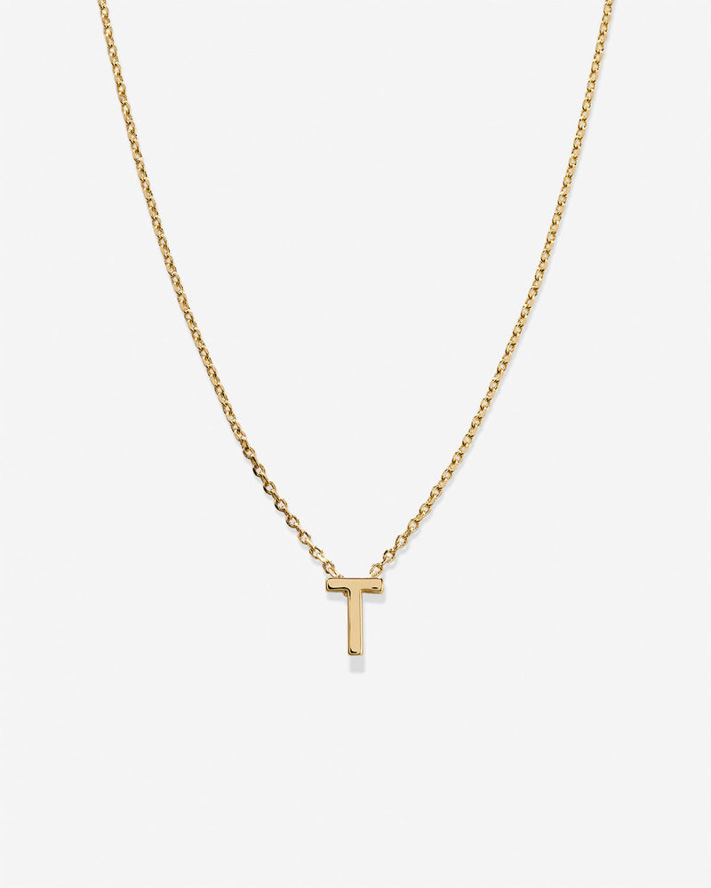 Just For You Initial Necklace — T