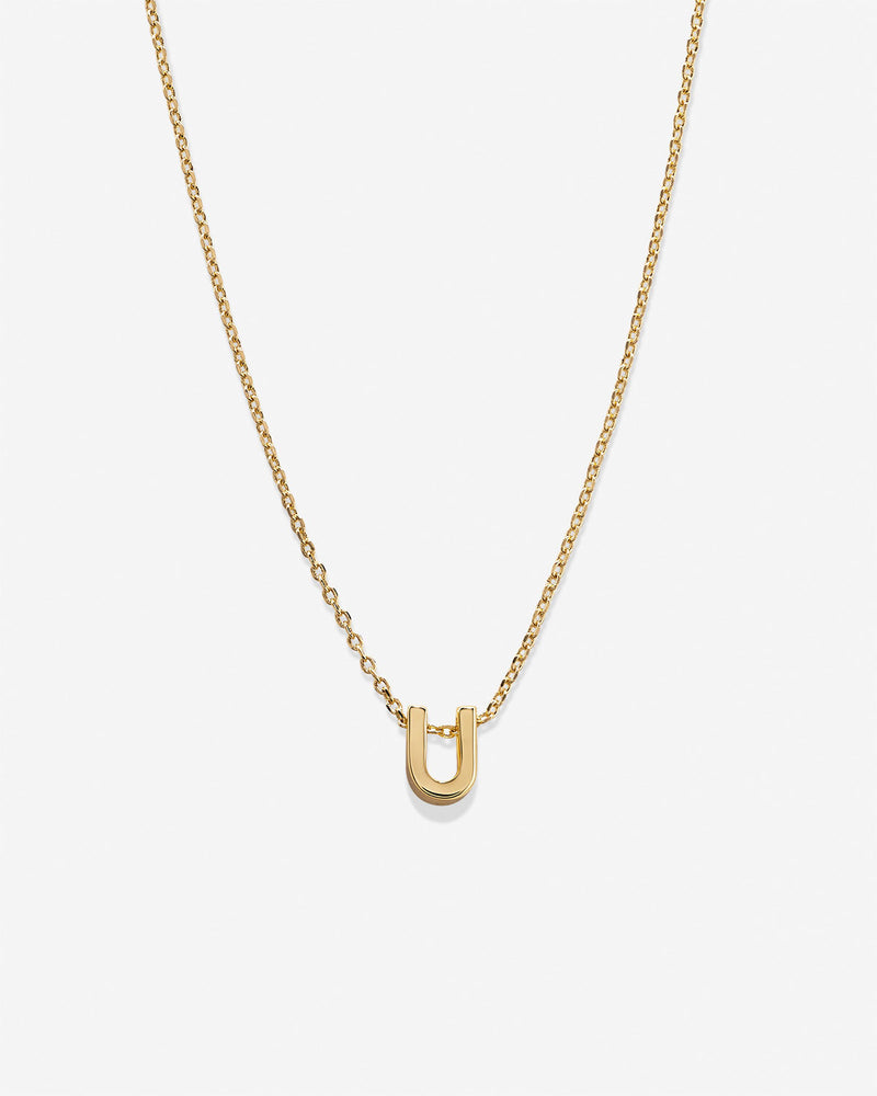 Just For You Initial Necklace — U