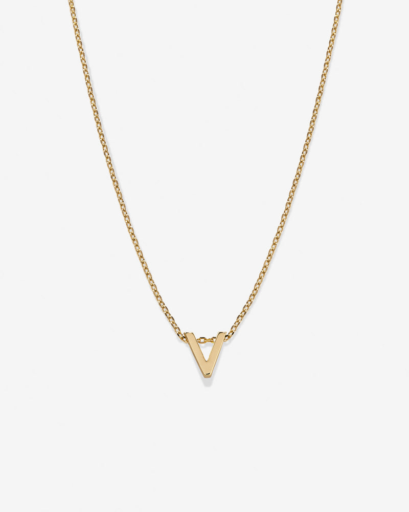Just For You Initial Necklace — V
