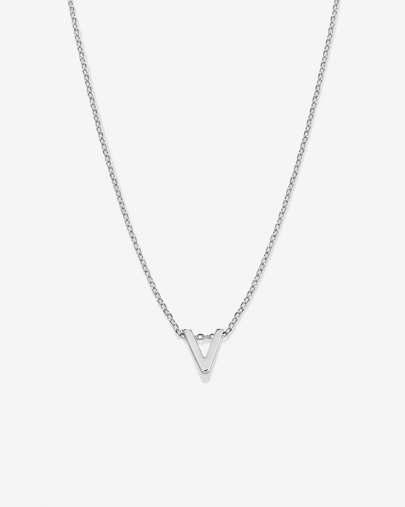 Just For You Initial Necklace — V